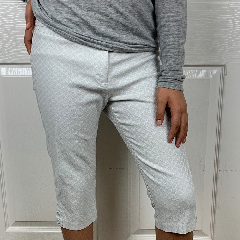 Patterned Capris Pants